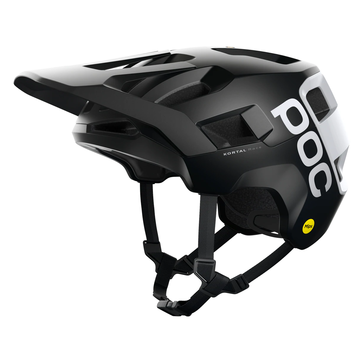 POC Kortal Race MIPS MTB Helmet - Uranium Black Matt-Hydrogen White