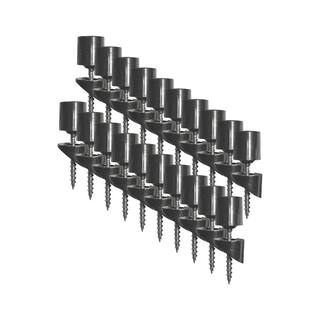 NUVO IRON Surface Mount Stair Railing Adapters for 34 in. Round Balusters (20-Pack) SMSRA-ESP