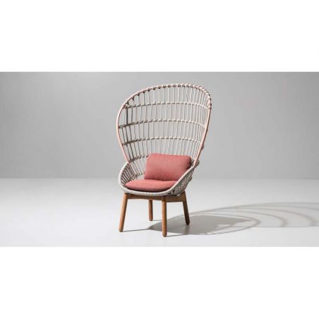 Fauteuil extérieur design KETTAL Cala - Fauteuil Emmanuelle jardin