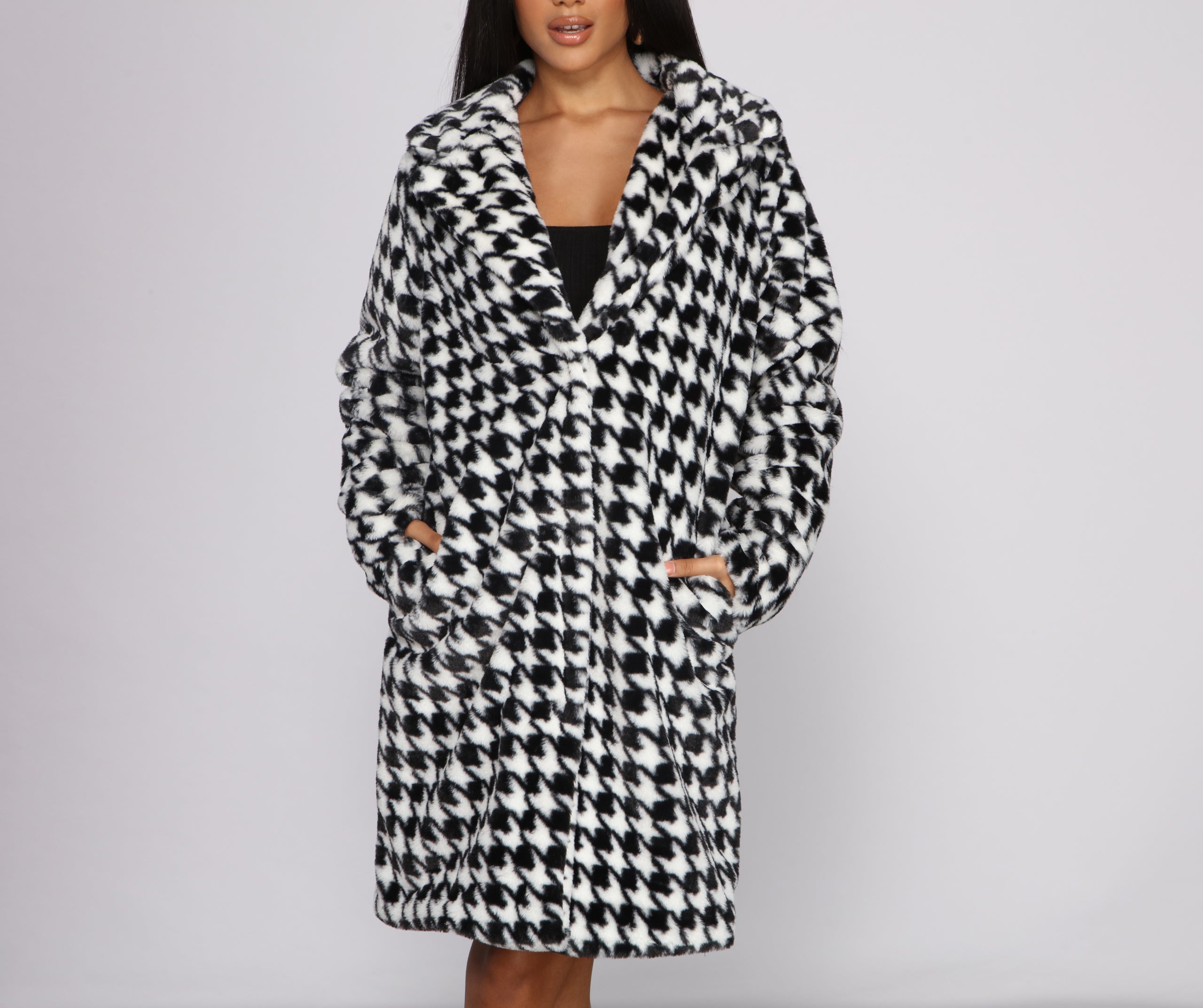 She's A Chic Girl Faux Fur Coat