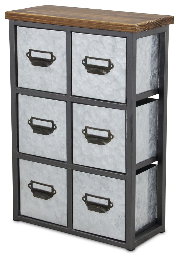 9 Drawer Mercantile Organizer   Industrial   Dressers   by Cheungs  Houzz