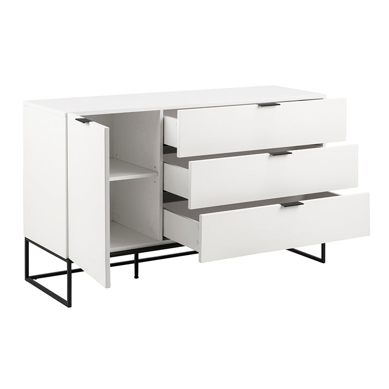 SVANA Sideboard Buffet 134cm - White