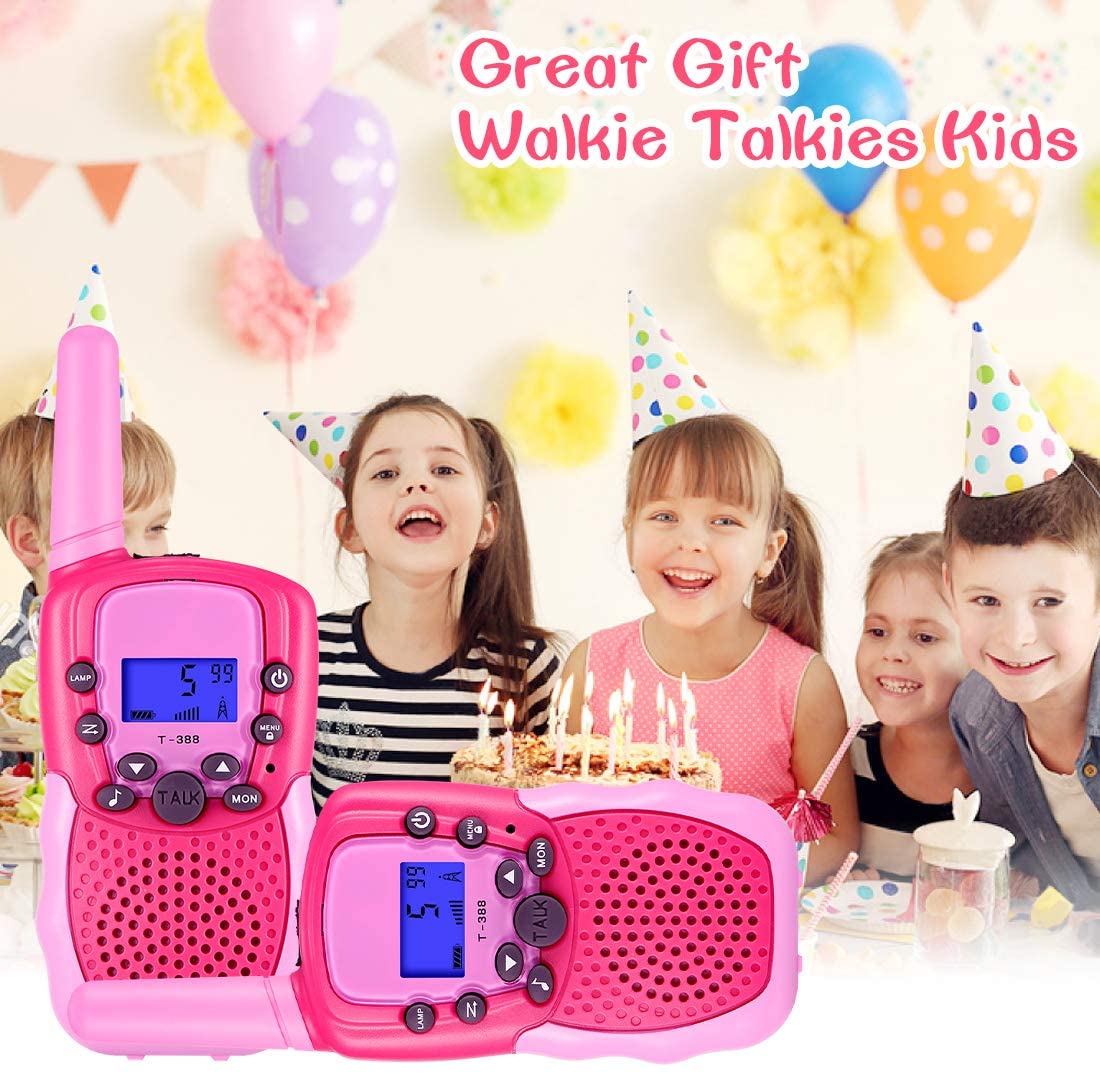 Selieve Toys for 3-12 Year Old Girls Boys， Walkie Talkies for Kids 22 Channels