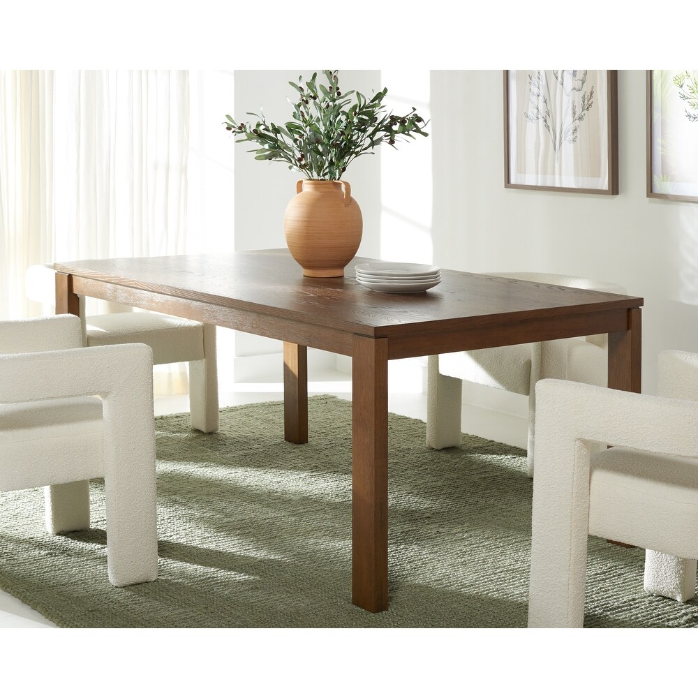 SAFAVIEH Couture Collection Deirdra Wooden Dining Table   70\