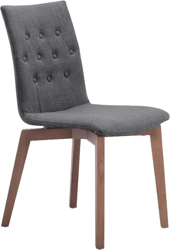 Orebro Graphite Gray Dining Chair， Set of 2