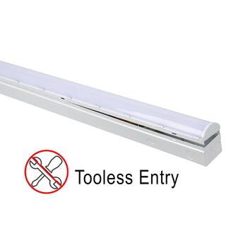 ENERGETIC LIGHTING E5SLB 4 ft. 32-Watt Equivalent Integrated LED White Strip Light Fixture 4000K (6-Pack) E5SLB20D4-840-6P