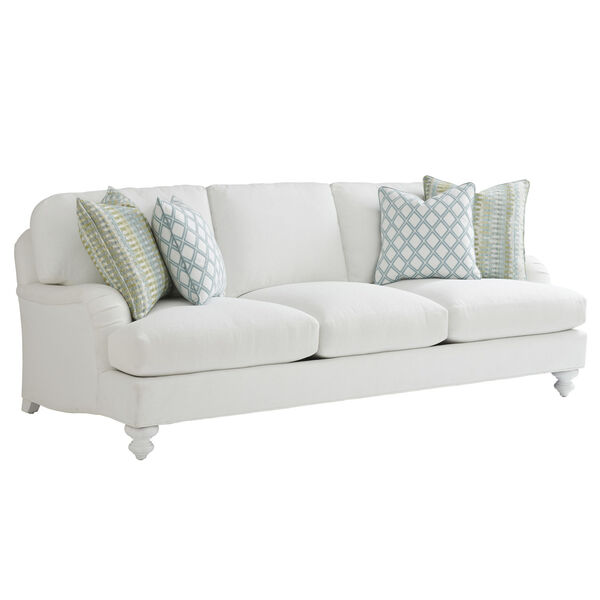 Ocean Breeze White Gilmore Sofa