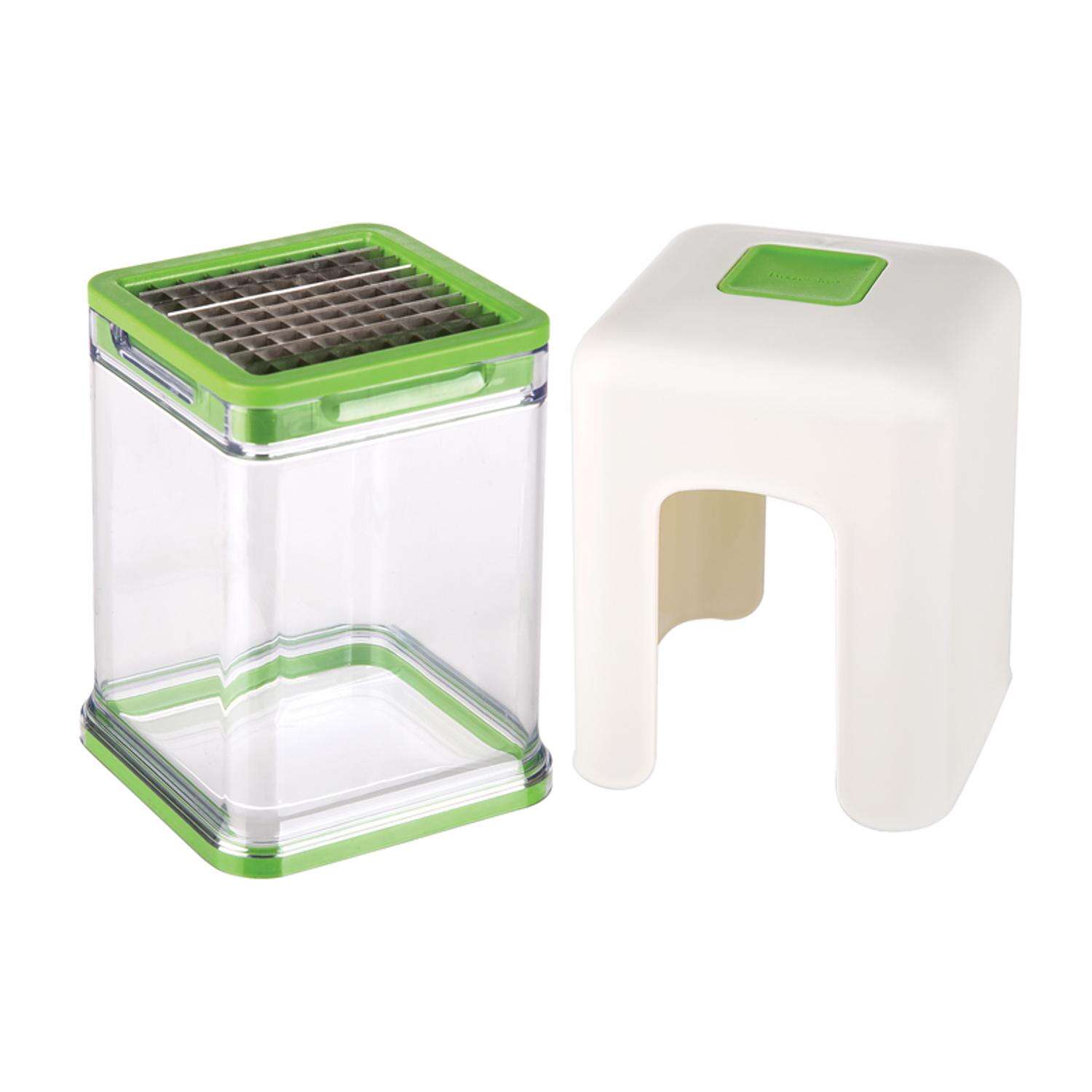 Progressive Prepworks Green/White Plastic Food Chopper