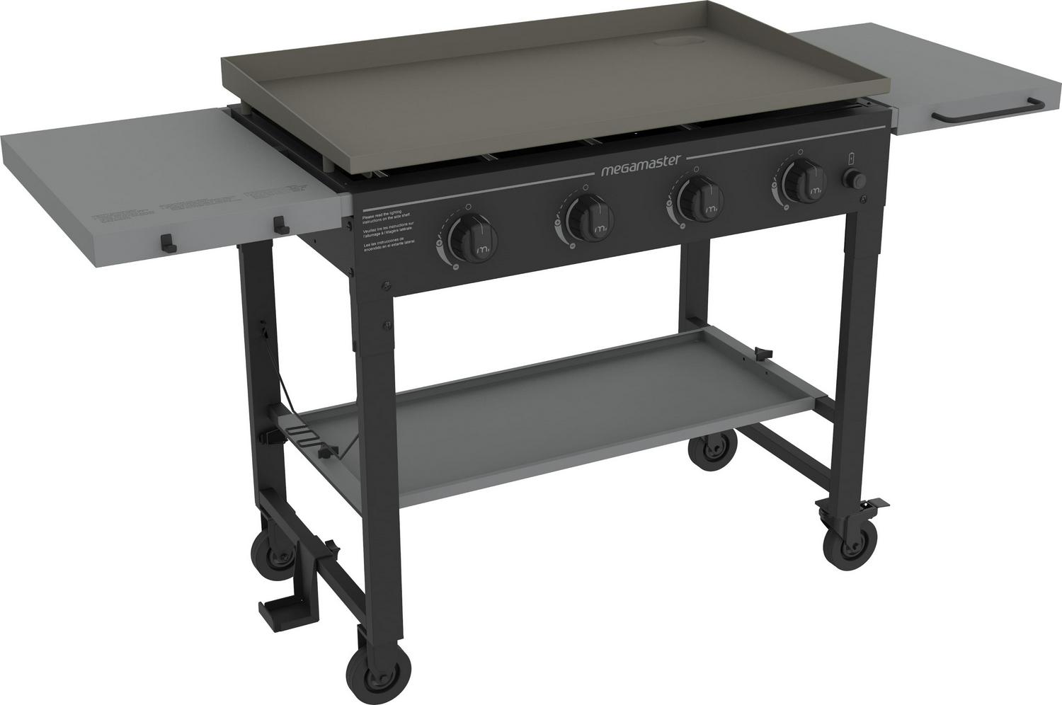 Megamaster 4Burner Griddle Top Propane Gas Grill  Crowdfused