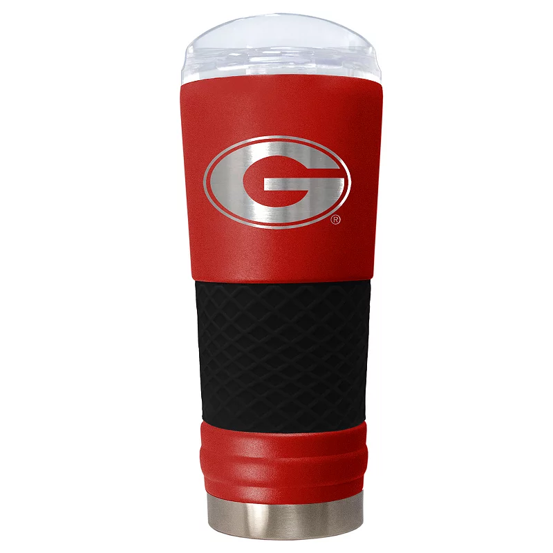 Georgia Bulldogs Vacuum Insulated Powder-Coated Tumbler