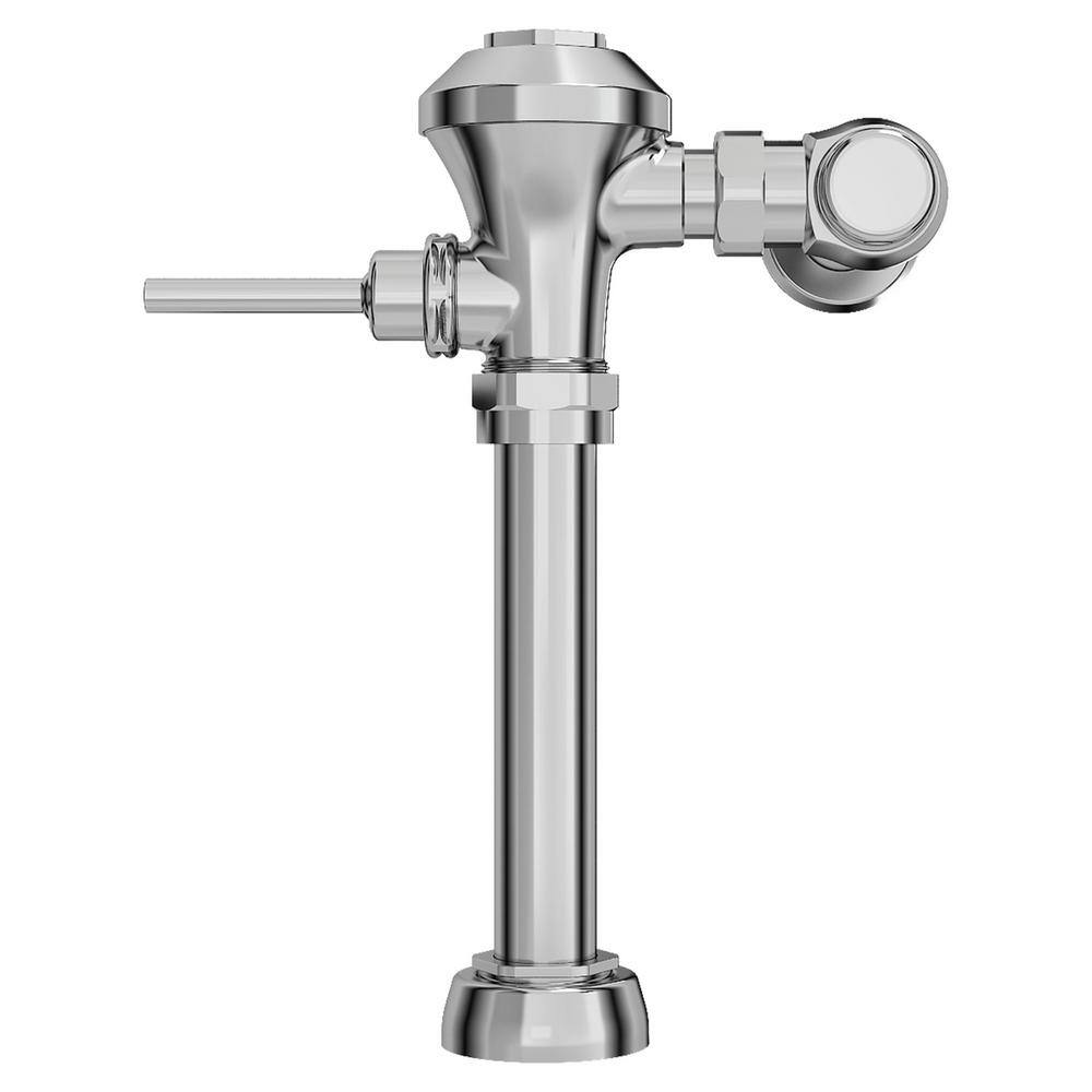 American Standard Ultima Manual Toilet 1.28 GPF Diaphragm-Type Flush Valve in Polished Chrome 6147121.002