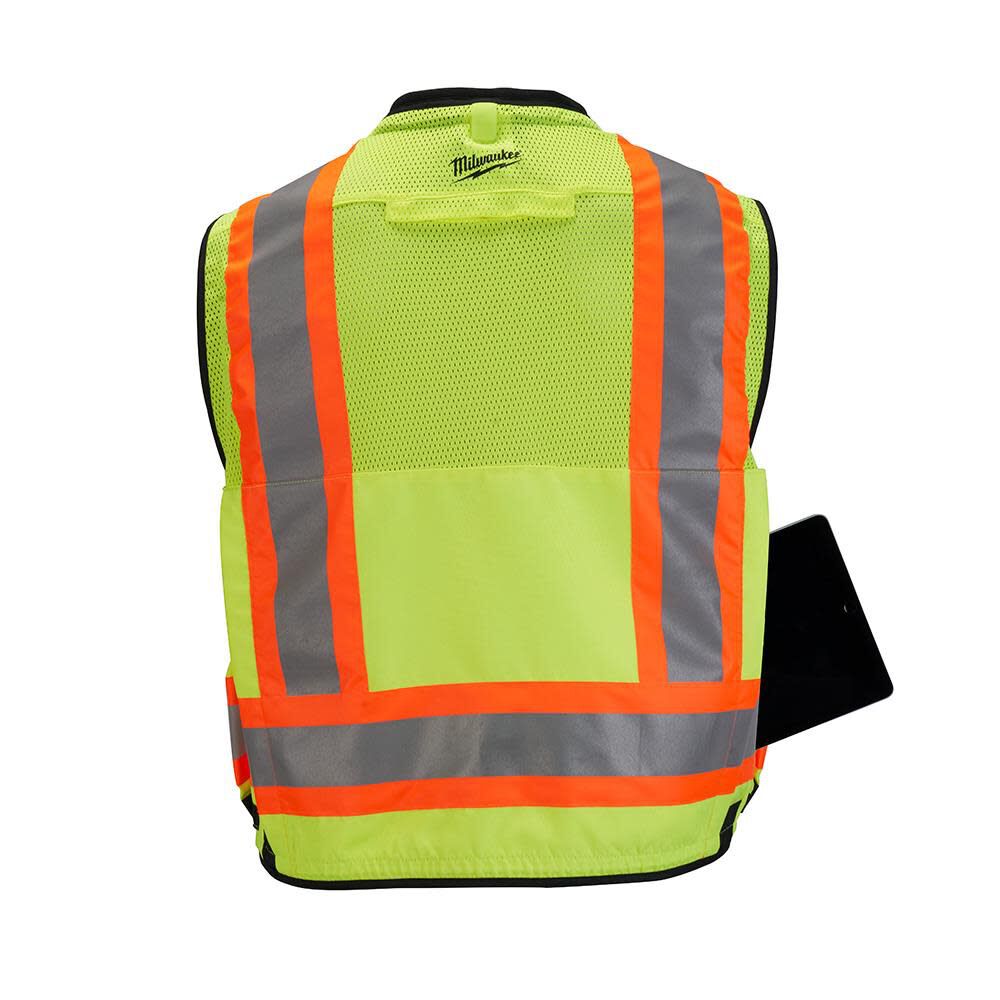 Milwaukee High Vis Surveyors Safety Vest Class 2 48-73-5161M910 from Milwaukee