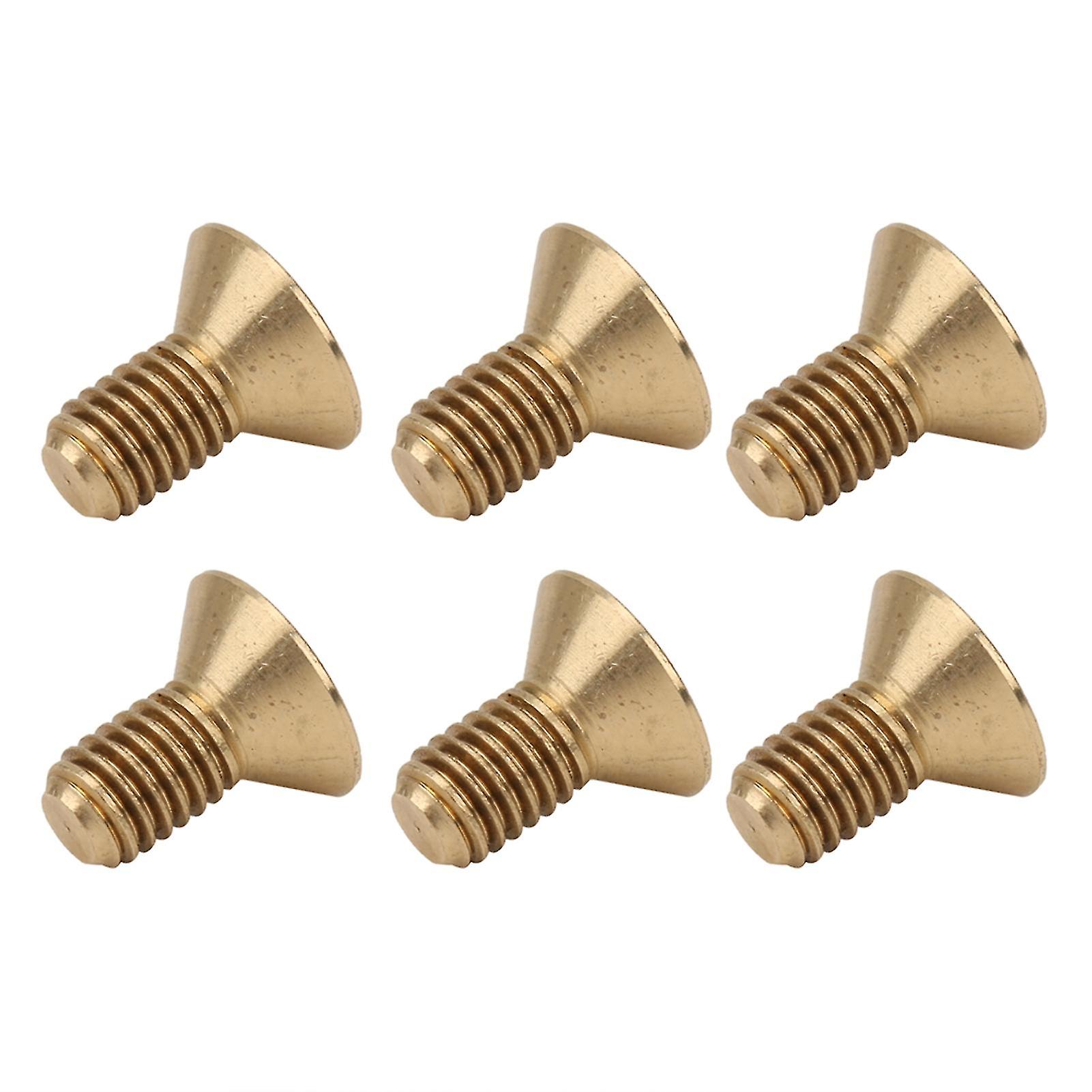 50Pcs Countersunk Hex Socket Screws Pure Copper Flat Head Hardware Accessories M5M5 x 10