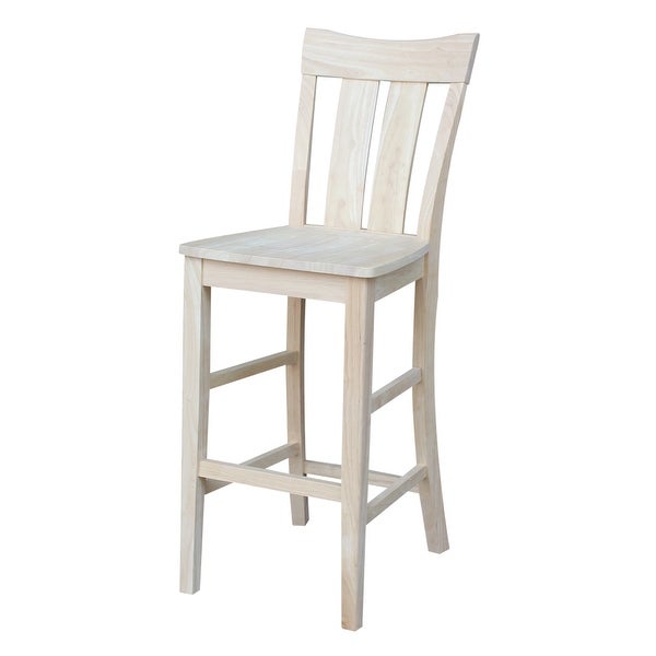 International Concepts Solid Wood Ava Stool