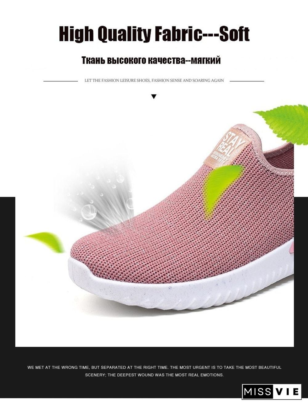 Women Sneakers Fashion Sock Shoes Female Vulcanized Shoes Casual Slip On Flats