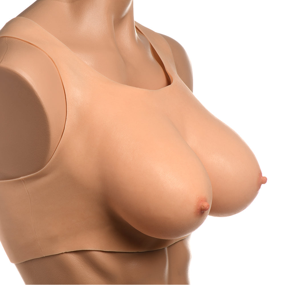 Master Series Perky Pair D-Cup Silicone Breasts