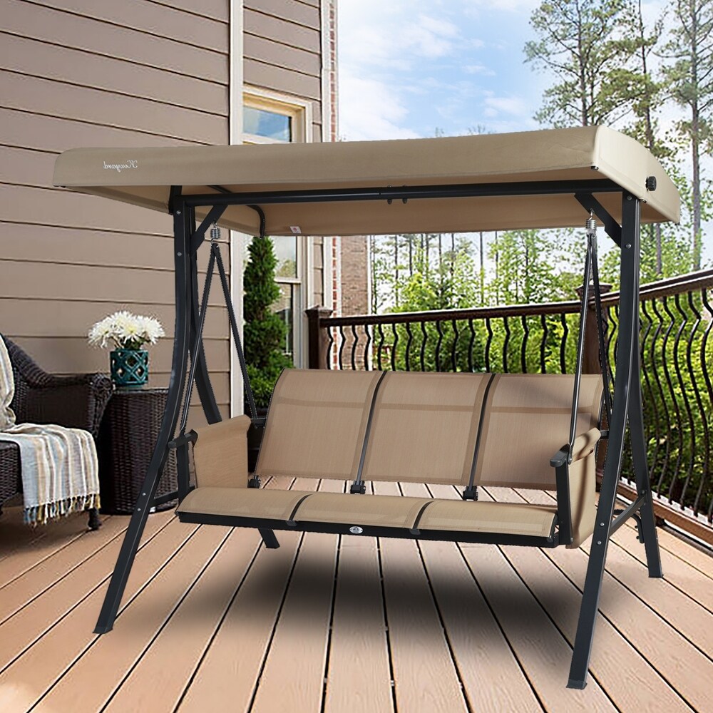 Kozyard Brenda Patio Swing Chair with Stand