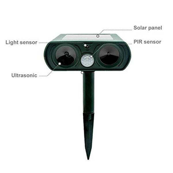 Solar Power Animals Repeller /Outdoor/Home/Garden