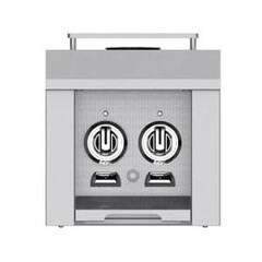 Hestan Built-In/Cart Mounted Natural Gas Double Side Burner