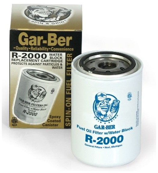 Gar Ber Filters R 2000 Water Seperator Cartridge