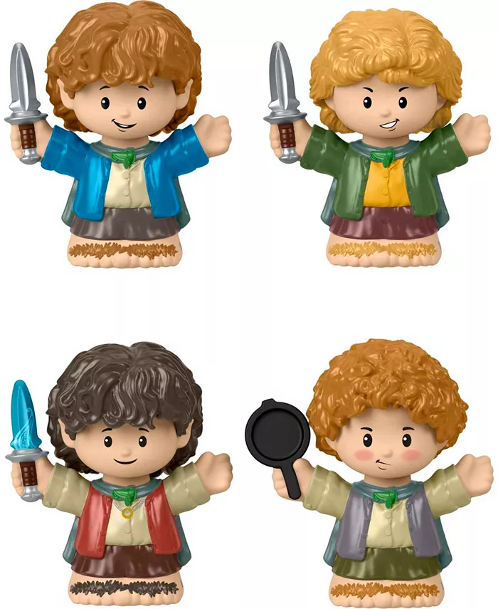 Little People Fisher-Price Collector the Lord of the Rings- Hobbits Special Edition Figure Set  4 Piece