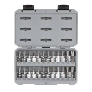 TEKTON 38 in. Drive Torx and Tamper-Resistant Torx Bit Socket Set (24-Piece) SHB91307