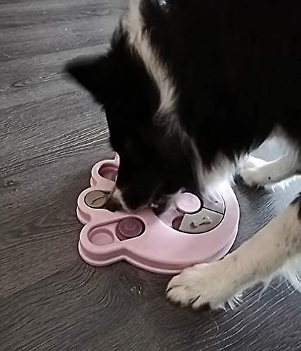 Dog Puzzle Toys， Interactive Brain Games Puppy Treat Toy For Boredom， Non-slip Slow Feeder Pet Bowl Food Dispenser， Stimulation Iq Training Box Small