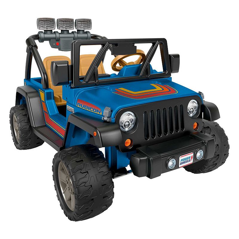 Power Wheels Retro Jeep Wrangler Ride-On