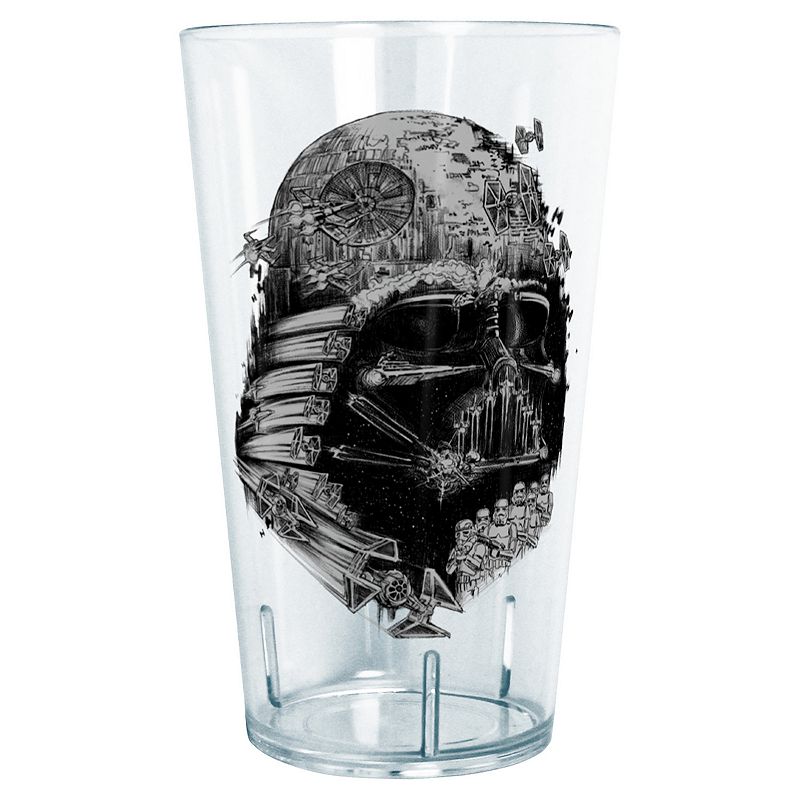 Star Wars Empire Head 24-oz. Tritan Glass