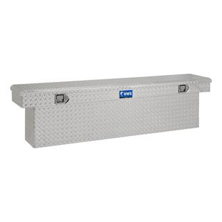 UWS 69 in. Bright Aluminum Deep Slim-Line Crossover Truck Tool Box (Heavy Packaging) TBSD-69-SL