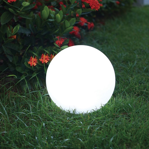 Full Moon Outdoor Table Lamp White Mooni Allsop Glow