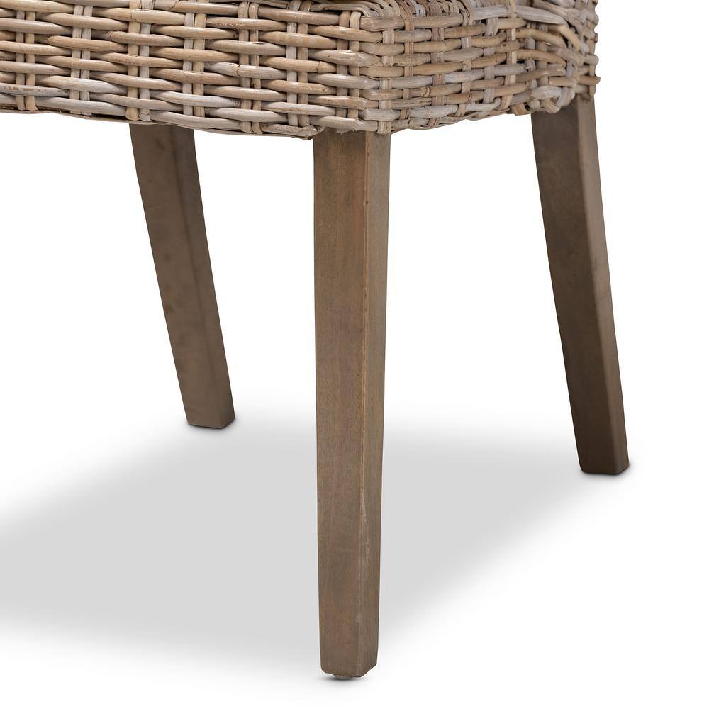 bali  pari Toby White and Greywashed Rattan Dining Chair 209-2P-12795-HD