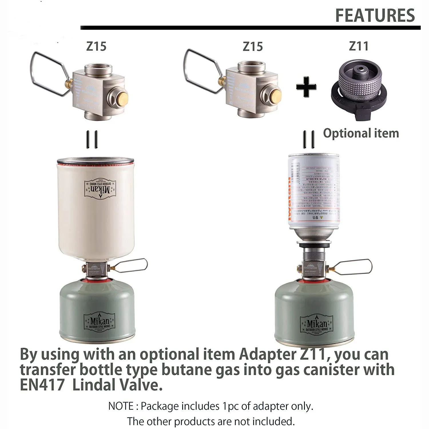 Outdoor Gas Propane Tanks Refill Valve Tank Inflation Device Gas Adapters Camping safety Stove Burners snuffle Valves