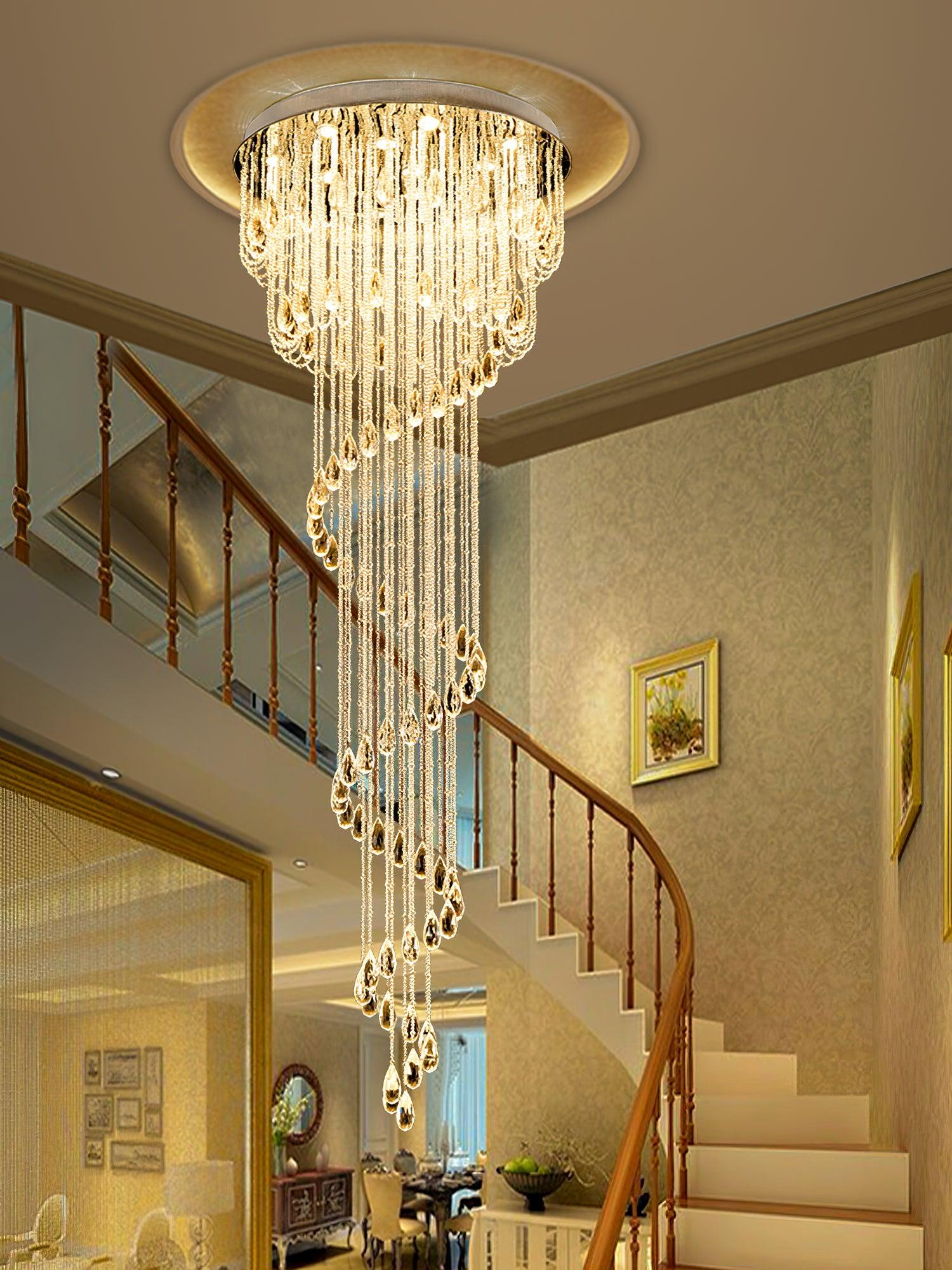 Classic Symphony Spiral Chandelier