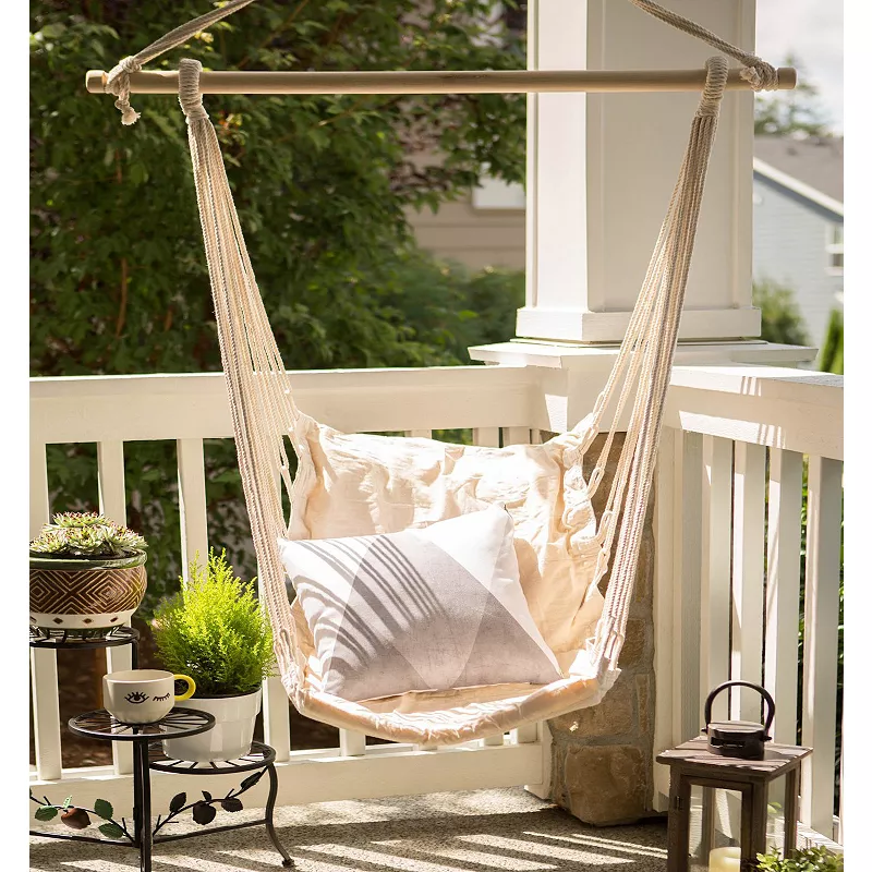 Padded Cotton Swinging Chair