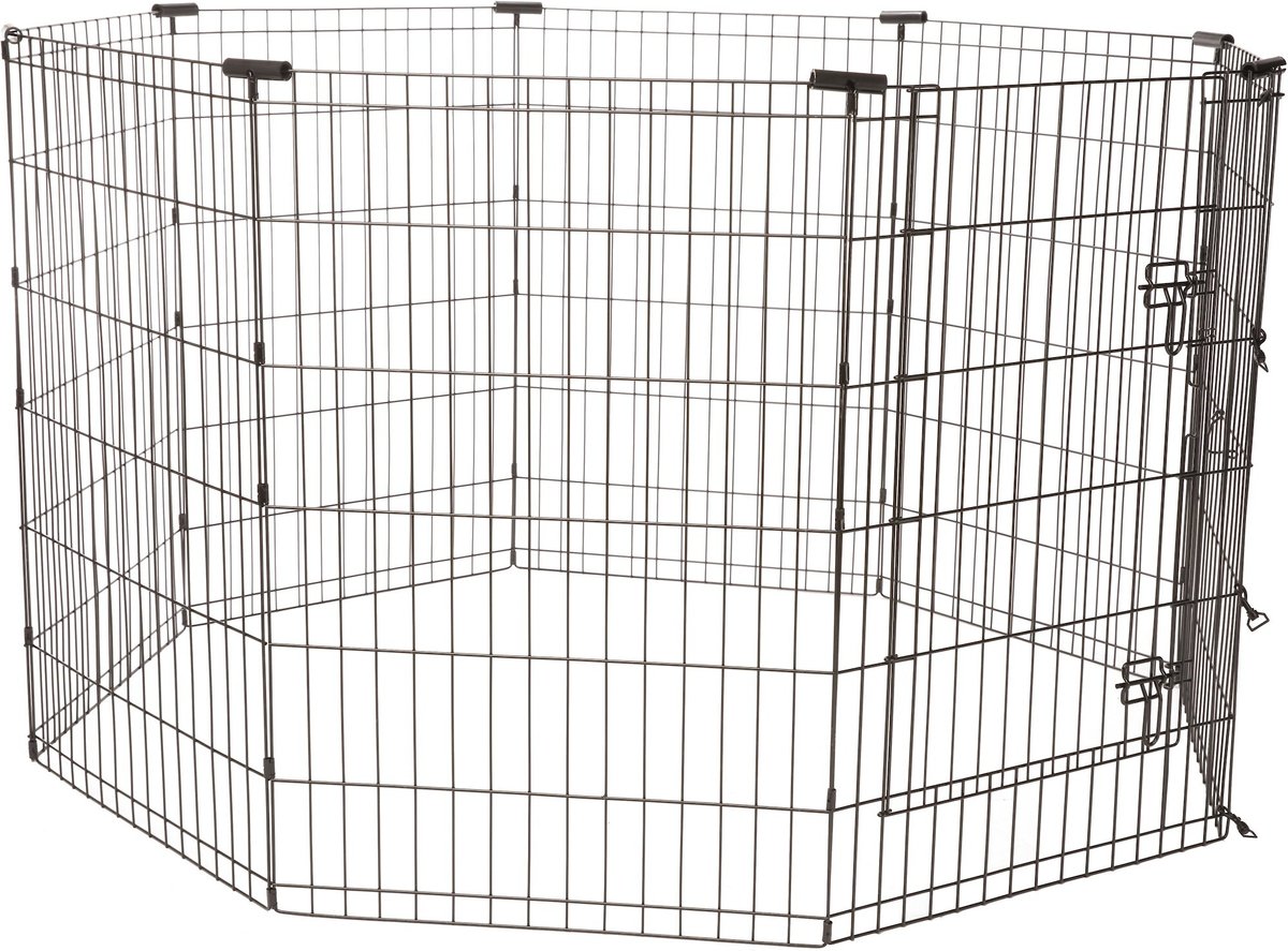 Frisco Wire Dog and Small Pet Exercise Pen with Step-Through Door