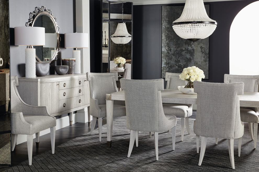 Bernhardt Domaine Blanc Side Chair   Transitional   Dining Chairs   by HedgeApple  Houzz