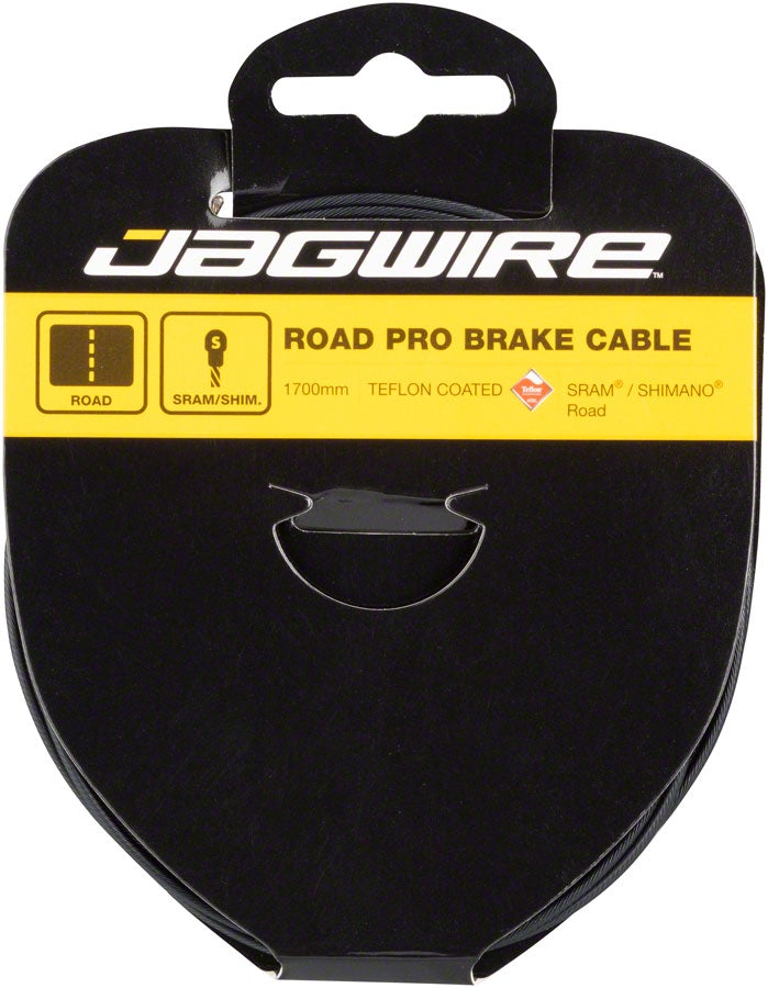 Jagwire Road Pro Teflon Coated Brake Cable - Silver