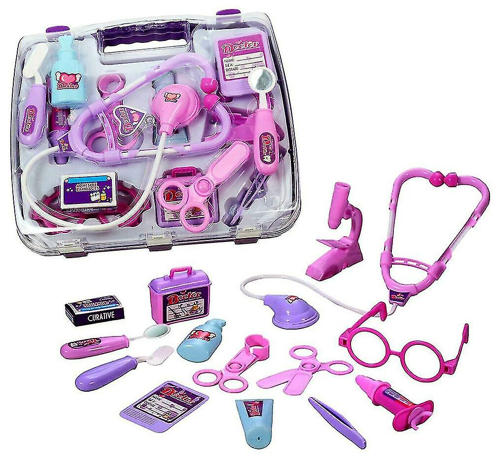 Children Kids Role Play Doctor Nurse Learning Toys Set Medical Kit Xmas Gift Uk