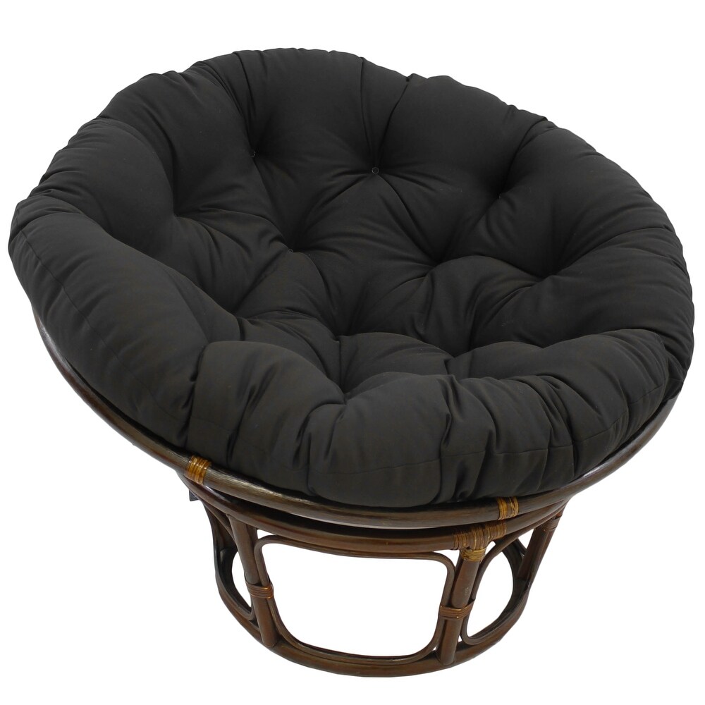 48 inch Solid Twill Papasan Cushion (Cushion Only)