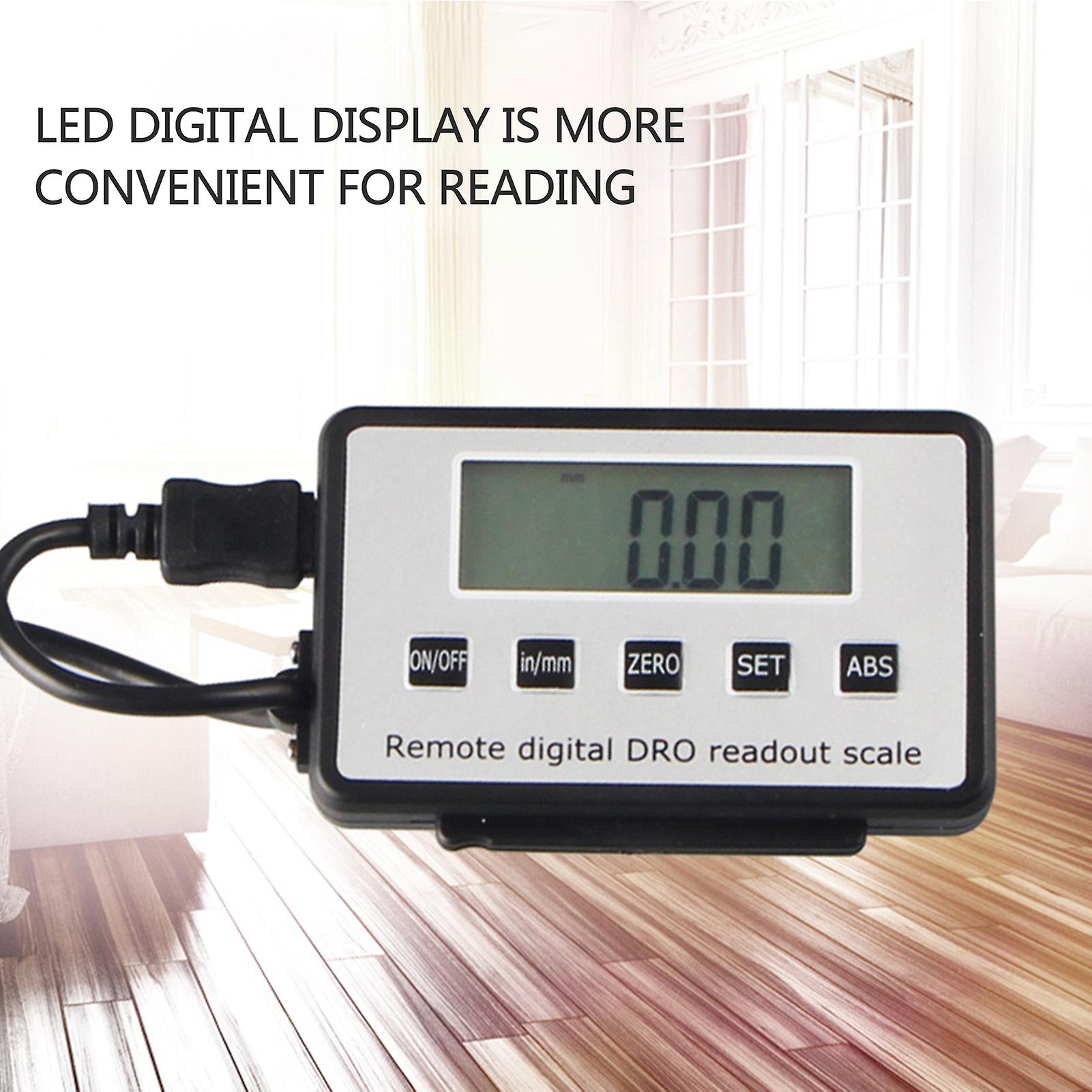 Multifunctional Digital Linear Scale With Remote Display Digital Readout Linear Scale External Display Linear Ruler No.255191