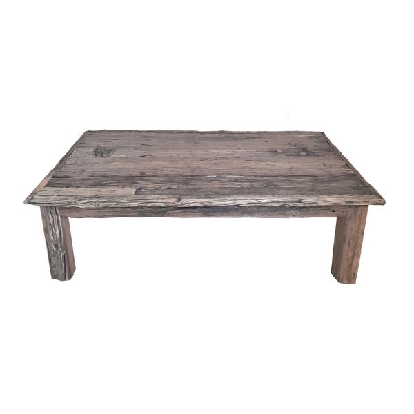 AandB Home Rustic Coffee Table - Brown