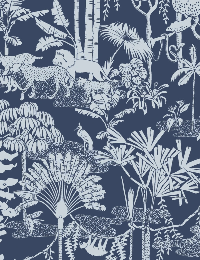 Jungle Dream Wallpaper in Lune