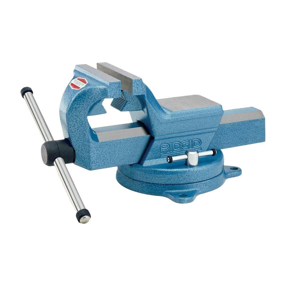 RIDGID 4-12 in. Model F-45 Forged Bench Vise 66987