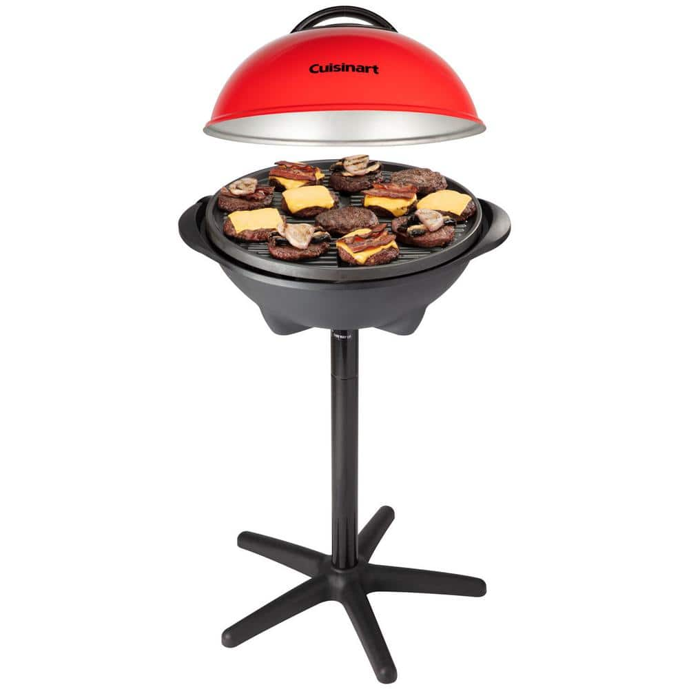 Cuisinart 2-In-1 Outdoor Electric Grill in Red/Black CEG-115