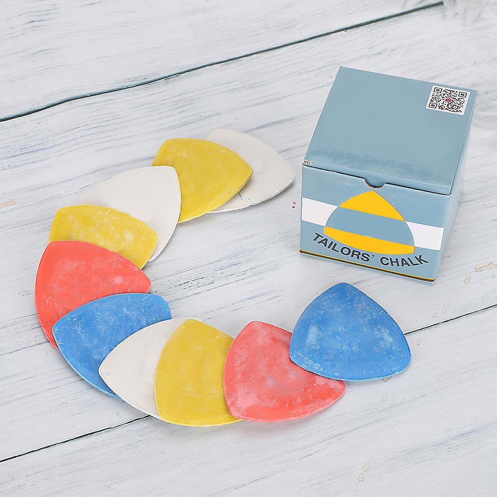 20pcs Tailor's Chalk Triangle Colorful Quilting Dressmaker Designer Tool Needlework Accessories