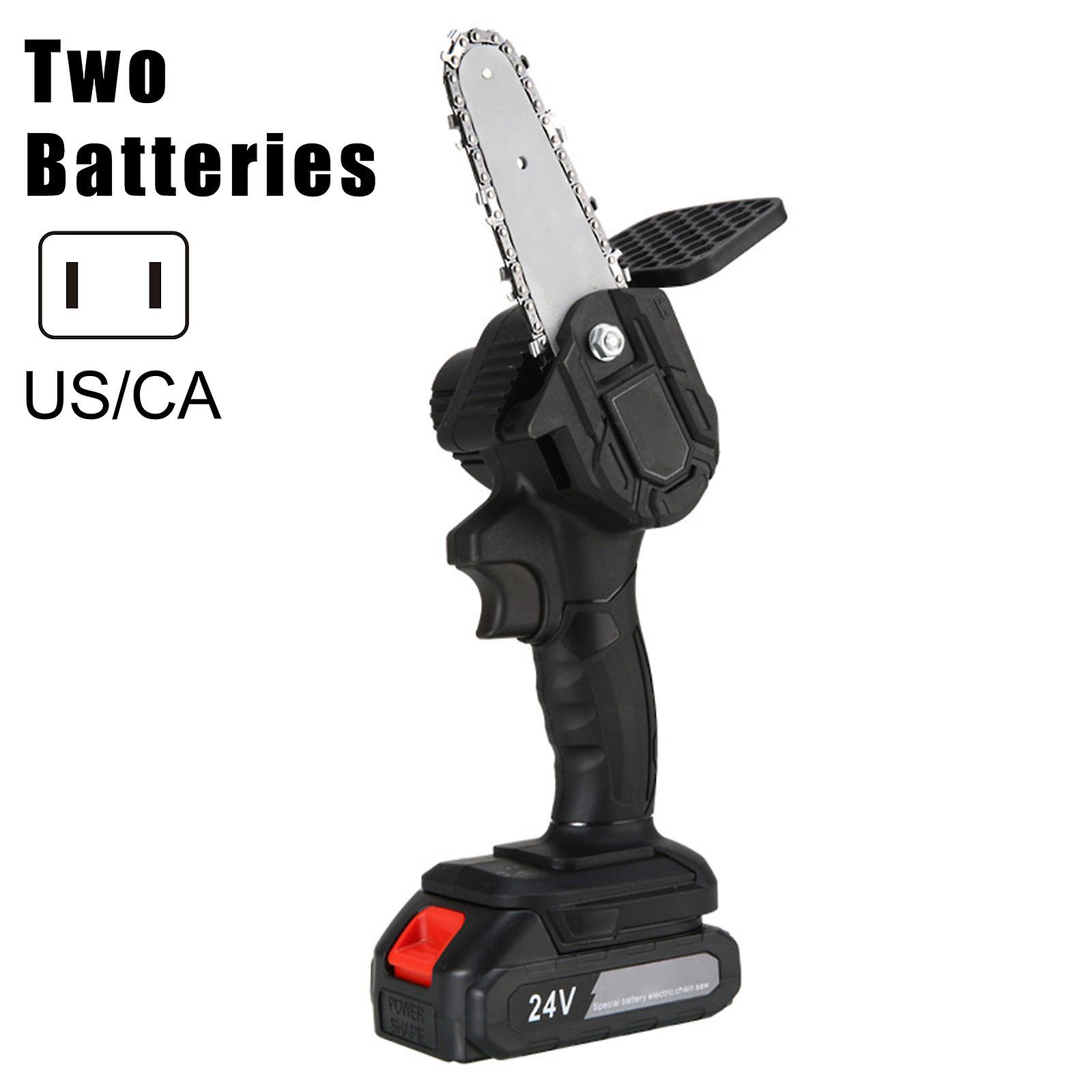 24v 4 Inch Mini Electric Chain Saw Battery-powered Wood Cutter Rechargeable Cordless Small Electric Saw New