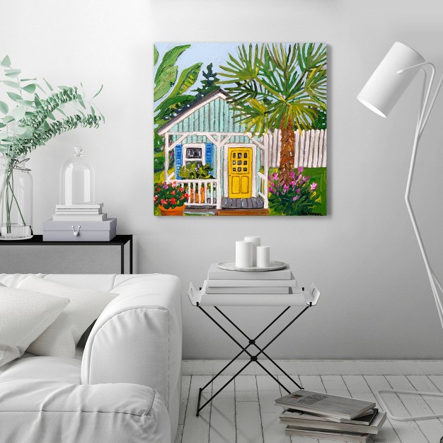 Americanflat Coastal Botanical Wall Art Room Decor Key West Abode By Mandy Buchanan