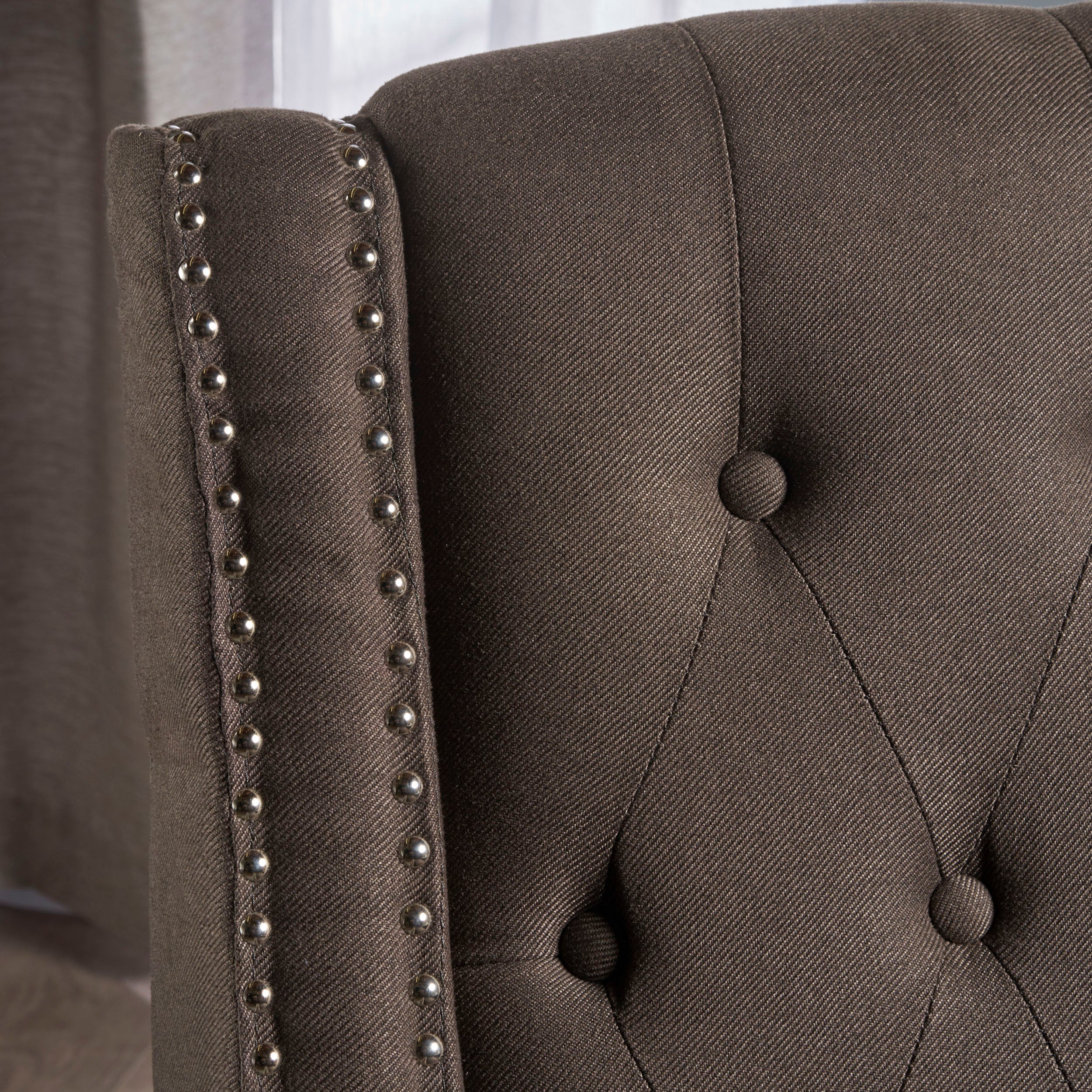 Izaak Tufted Back Fabric Recliner Chair