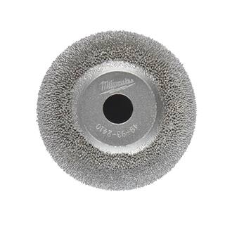 MW 2 in. Flared Contour Low Speed Tire Buffing Wheel 49-93-2410